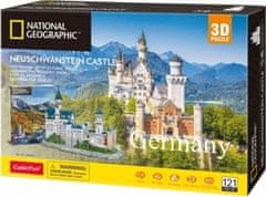CubicFun 3D puzzle National Geographic: Neuschwanstein 121 dílků