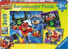 Ravensburger Puzzle Power Players 3x49 dílků