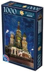 D-Toys Puzzle Chrám Vasila Blaženého, Moskva 1000 dílků