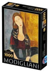 D-Toys Puzzle Portrét Jeanne Hebuterne 1000 dílků