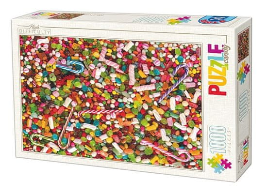 D-Toys Puzzle Sladkosti 1000 dílků