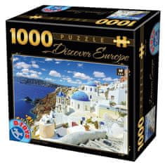 D-Toys Puzzle Santorini, Řecko 1000 dílků
