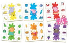 Educa Puzzle Prasátko Peppa: Učíme se barvy 6x7 dílků