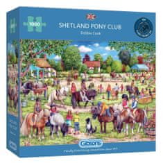 Gibsons Puzzle Shetland Pony Club 1000 dílků