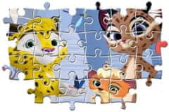 Clementoni Puzzle Leo a Tig 3x48 dílků