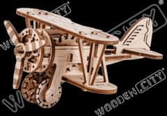 Wooden city 3D puzzle Dvouplošník 63 dílů