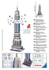Ravensburger 3D puzzle Empire State Building, New York 216 dílků