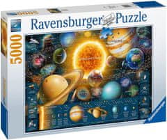 Ravensburger Puzzle Sluneční soustava 5000 dílků