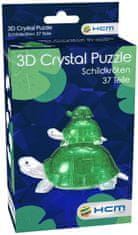 HCM Kinzel 3D Crystal puzzle Želvy 37 dílků