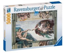 Ravensburger Puzzle Stvoření Adama 5000 dílků