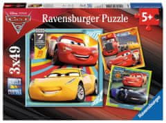 Ravensburger Puzzle Auta 3: Na závodech 3x49 dílků