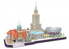 CubicFun 3D puzzle CityLine panorama: Varšava 159 dílků