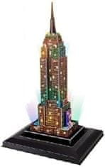 CubicFun Svítící 3D puzzle Empire State Building 38 dílků