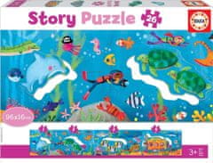 Educa Story puzzle Podmořský svět 26 dílků
