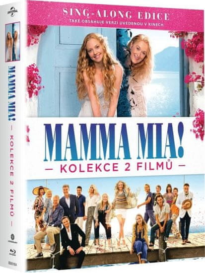 Kolekce Mamma Mia!: Mamma Mia + Mamma Mia! Here We Go Again (2BD)