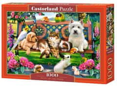 Castorland Puzzle Mazlíčci v parku 1000 dílků