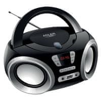 Adler rádio boombox cd-mp3 usb