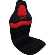 4Car Podložka na sedadlo sport červeno-černá