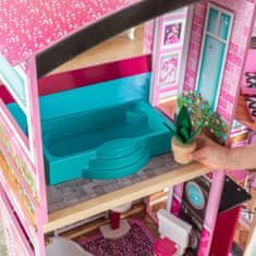 Domeček pro panenky Shimmer Mansion s vybavením