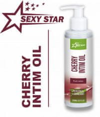 SEXY STAR AROMA LUBRIKAČNÍ CHERRY INTIM OIL 250ML