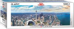 EuroGraphics Panoramatické puzzle Toronto, Kanada 1000 dílků