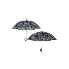 Perletti Automatický deštník TECHNOLOGY Foliage/ růžová, 21716