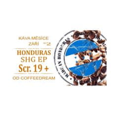 COFFEEDREAM Káva HONDURAS SHG EP, Scr. 19 - Hmotnost: 1000g, Typ kávy: Zrnková, Způsob balení: běžný třívrstvý sáček
