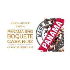 COFFEEDREAM Káva PANAMA SHG BOQUETE CASA RUIZ - Hmotnost: 250g, Typ kávy: Zrnková, Způsob balení: třívrstvý sáček se zipem