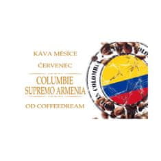 COFFEEDREAM Káva KOLUMBIE SUPREMO ARMENIA - Hmotnost: 500g, Typ kávy: Zrnková, Způsob balení: běžný třívrstvý sáček