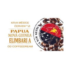 COFFEEDREAM Káva PAPUA NOVÁ GUINEA - Hmotnost: 1000g, Typ kávy: Jemné mletí - český turek, Způsob balení: běžný třívrstvý sáček