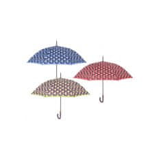 Perletti Automatický deštník TECHNOLOGY Fiori/modrá, 21722
