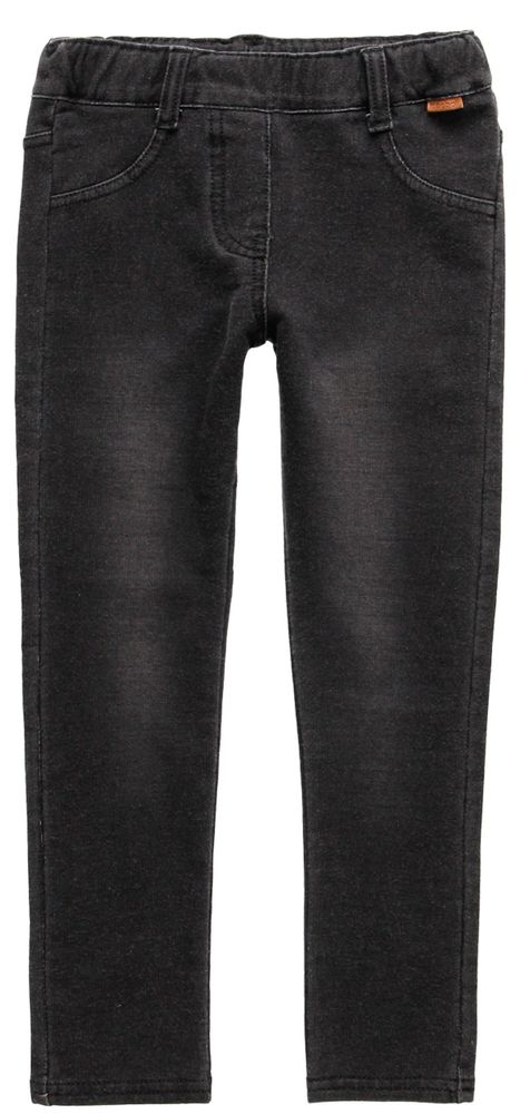Boboli dívčí strečové džíny Basico 490014_4 černá 116