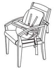 Lionelo Jídelní židlička Mona Stone 4v1
