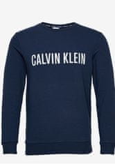 Calvin Klein Pánská mikina NM1960, Tm. modrá, XL