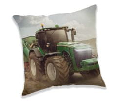Jerry Fabrics  Polštářek Traktor Green 40x40 cm