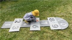 BabyDan Skákací panák - podložka puzzle 90x90 cm