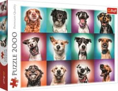 Trefl Puzzle Legrační portréty psů II, 2000 dílků