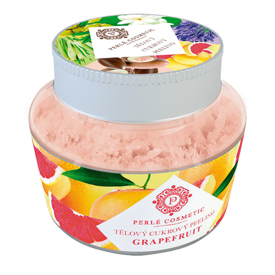Perlé Cosmetic Cukrový peeling grapefruit 200g