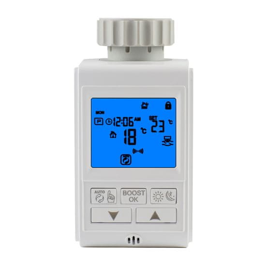 Technoline Zigbee chytrá termostatická hlavice HY369