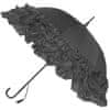 Dámský holový deštník Grey Triple Frill BCS3FGR