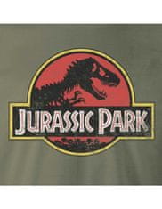 Grooters Pánské tričko Jurský Park - Vintage Logo Velikost: S