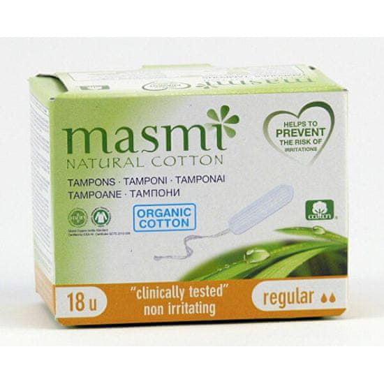 Masmi Tampóny z organické bavlny MASMI