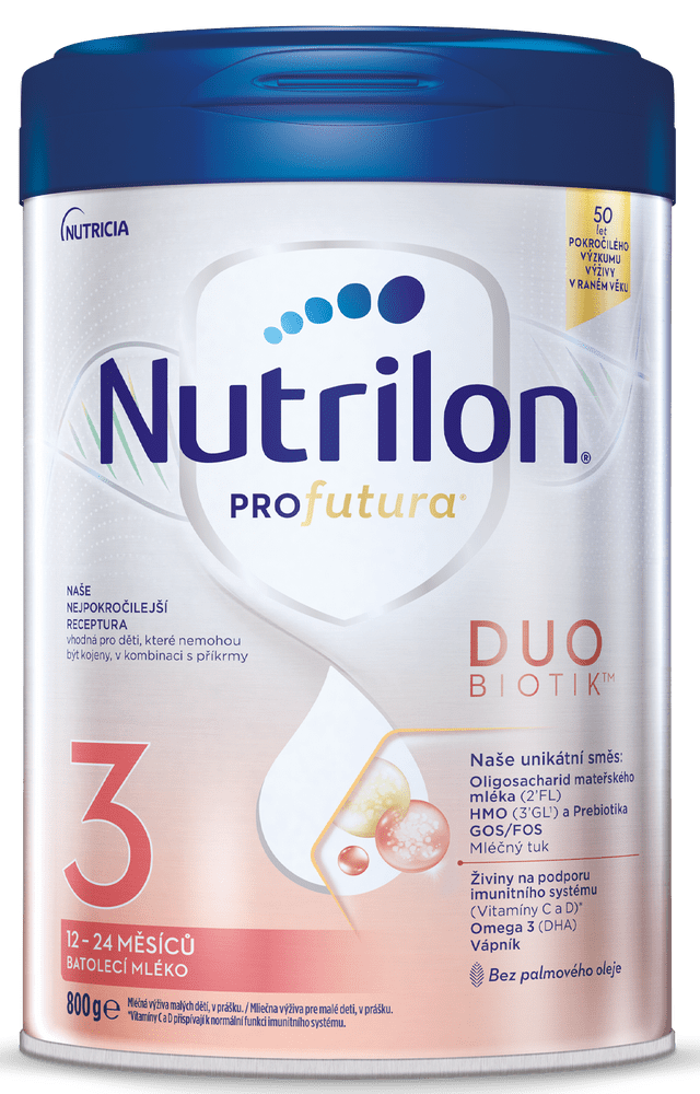 Levně Nutrilon Profutura DUOBIOTIK 3 batolecí mléko 800 g 12+