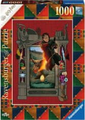 Ravensburger Puzzle Harry Potter 4: Na létajícím koštěti 1000 dílků