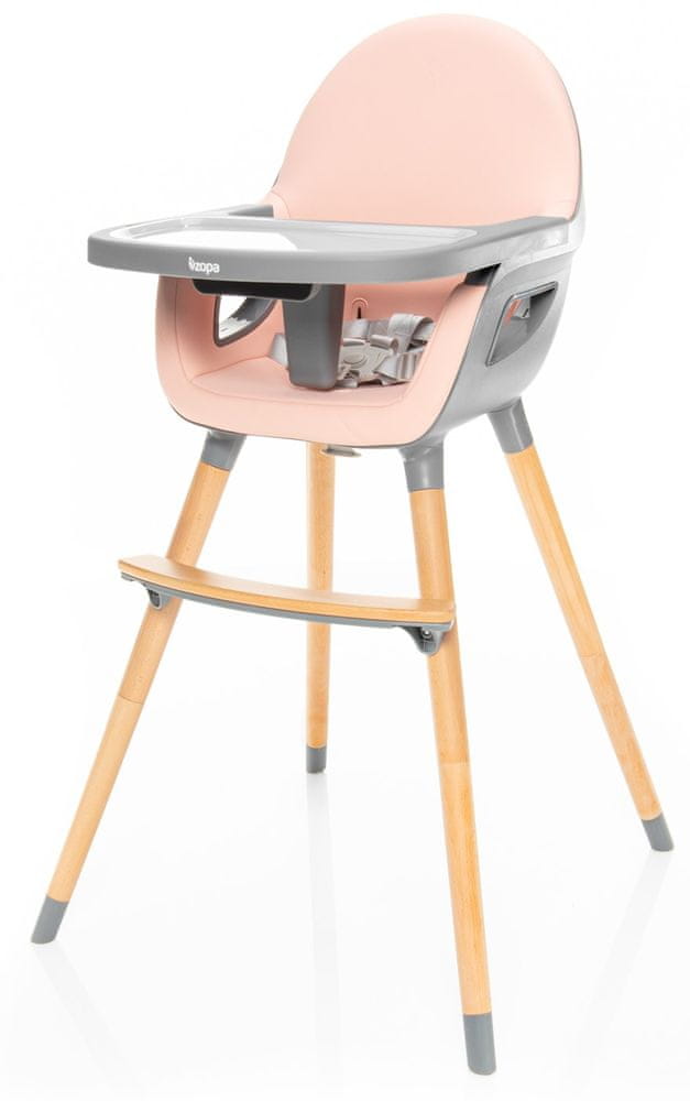 Levně ZOPA Dětská židlička Dolce 2 Blush Pink/Grey