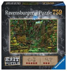 Ravensburger Únikové EXIT puzzle Tajemný chrám 759 dílků