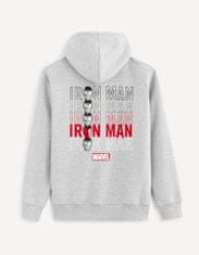 Celio Mikina Iron Man s kapucí S
