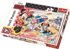 Trefl Puzzle Myška Minnie MAXI 24 dílků