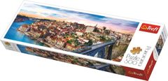 Trefl Panoramatické puzzle Porto, Portugalsko 500 dílků