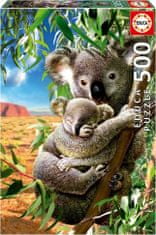 Educa Puzzle Koala s mládětem 500 dílků